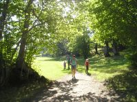 Promenad p� vackra �ngs�